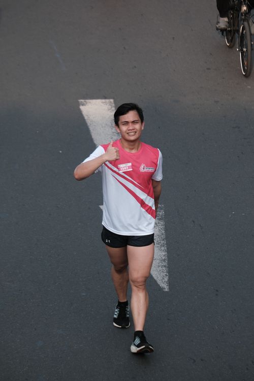 Race photo from Smartfren Run 2024 Vibes