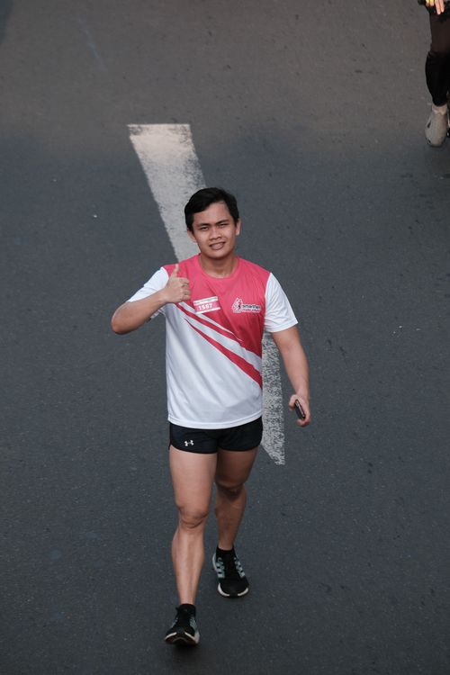 Race photo from Smartfren Run 2024 Vibes
