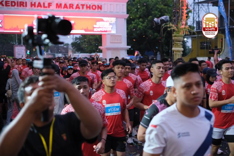 Race photo from Kediri Half Marathon 2025