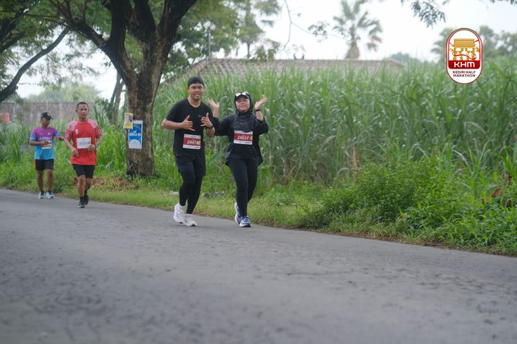 Race photo from Kediri Half Marathon 2025