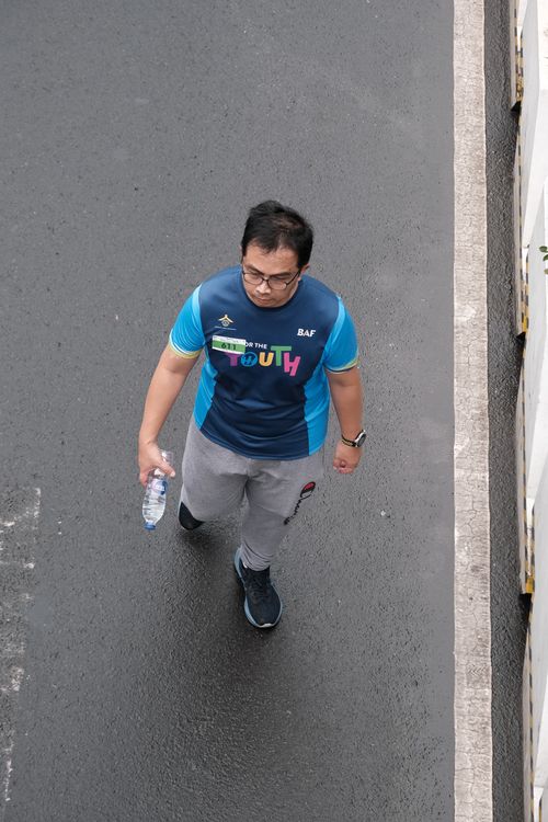 Race photo from Road to BAF Lions Run 2024