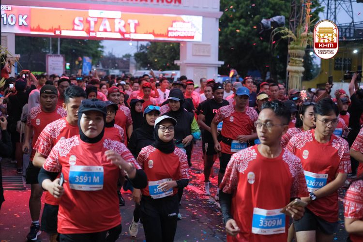 Race photo from Kediri Half Marathon 2025