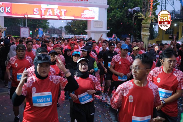 Race photo from Kediri Half Marathon 2025