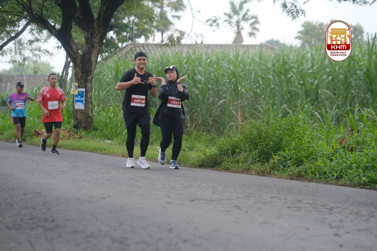 Race photo from Kediri Half Marathon 2025