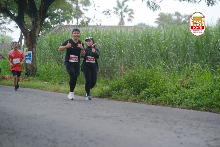Race photo from Kediri Half Marathon 2025
