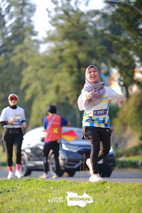 Race photo from Taman Budaya x BOGORUN 2025
