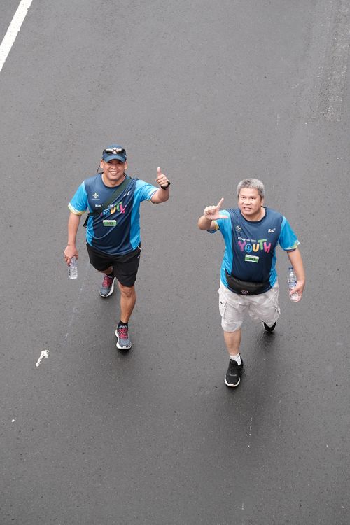 Race photo from Road to BAF Lions Run 2024
