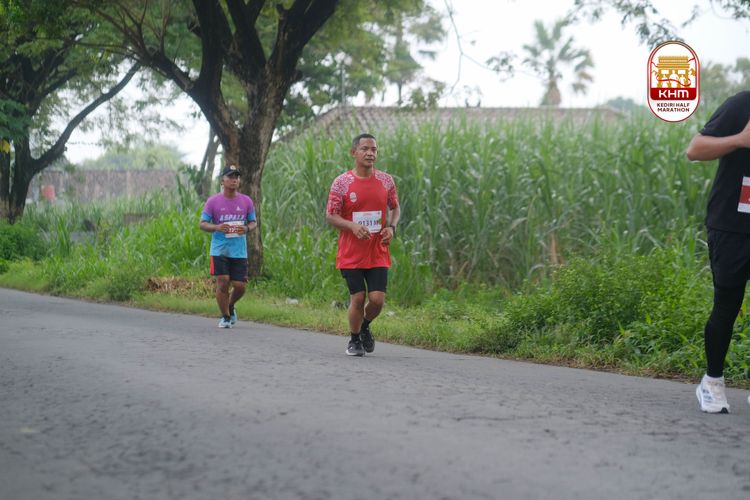Race photo from Kediri Half Marathon 2025