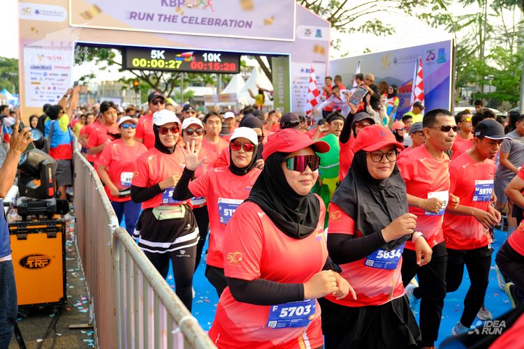 Race photo from CISANGKAN KBP CITY RUN 2025