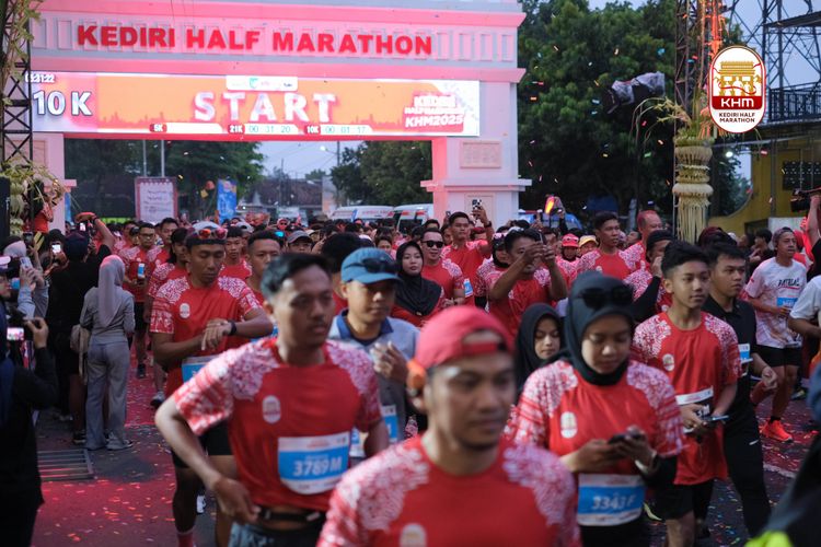 Race photo from Kediri Half Marathon 2025