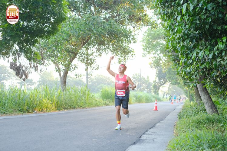 Race photo from Kediri Half Marathon 2024