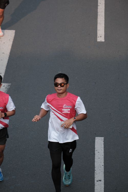 Race photo from Smartfren Run 2024 Vibes