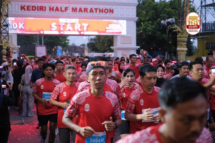 Race photo from Kediri Half Marathon 2025