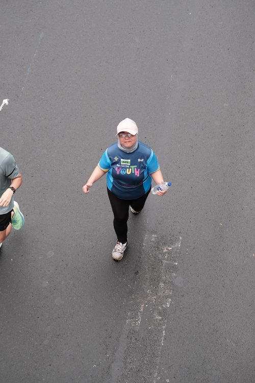 Race photo from Road to BAF Lions Run 2024