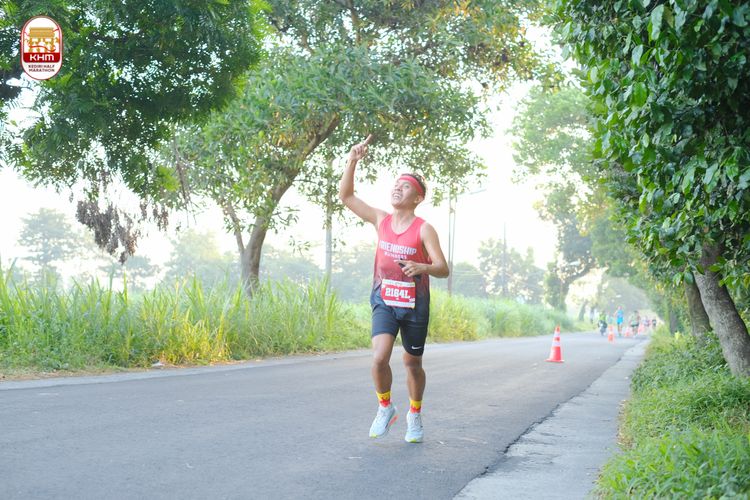 Race photo from Kediri Half Marathon 2024