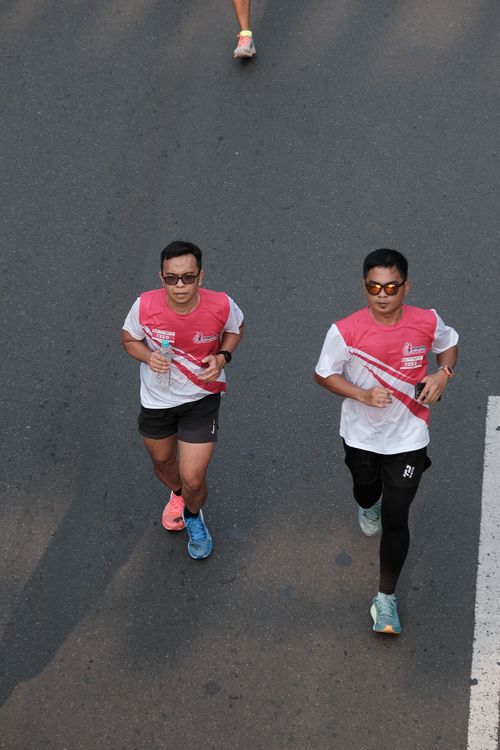 Race photo from Smartfren Run 2024 Vibes