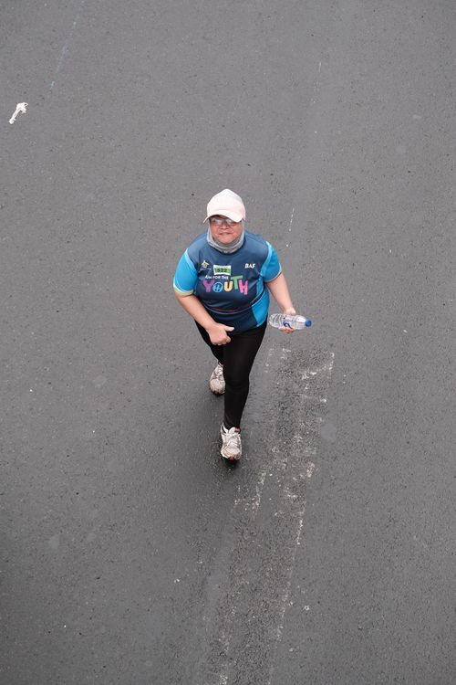 Race photo from Road to BAF Lions Run 2024