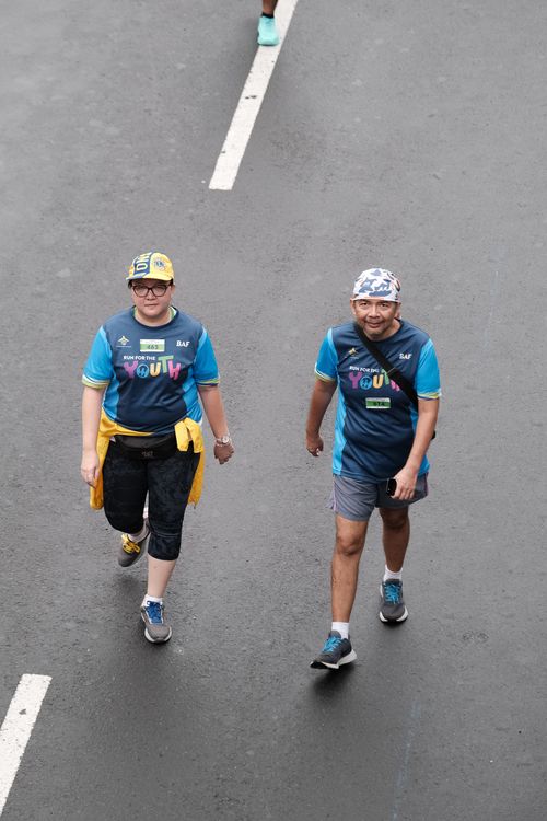 Race photo from Road to BAF Lions Run 2024