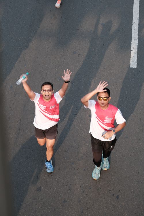 Race photo from Smartfren Run 2024 Vibes