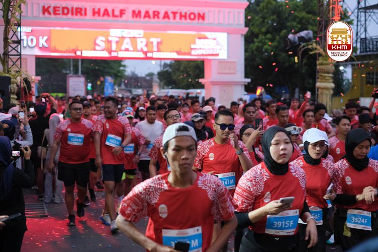 Race photo from Kediri Half Marathon 2025