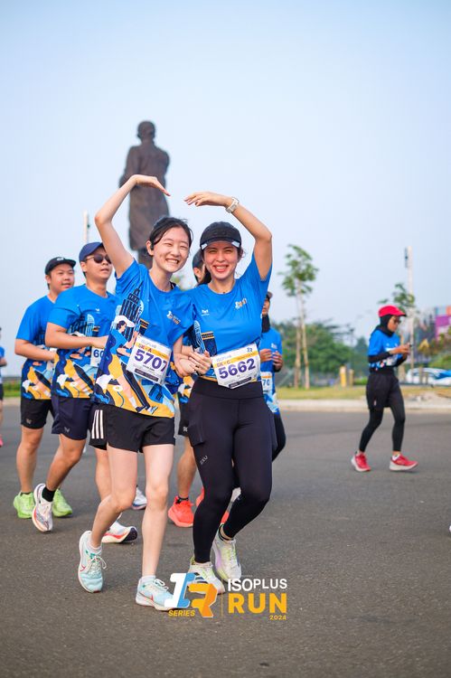 Race photo from ISOPlus Run 2024 Jakarta