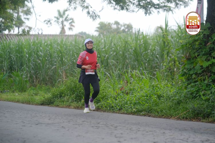 Race photo from Kediri Half Marathon 2025