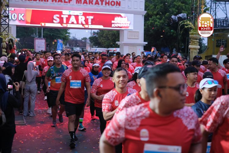 Race photo from Kediri Half Marathon 2025