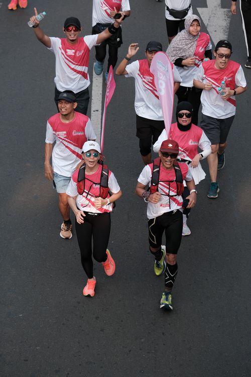 Race photo from Smartfren Run 2024 Vibes