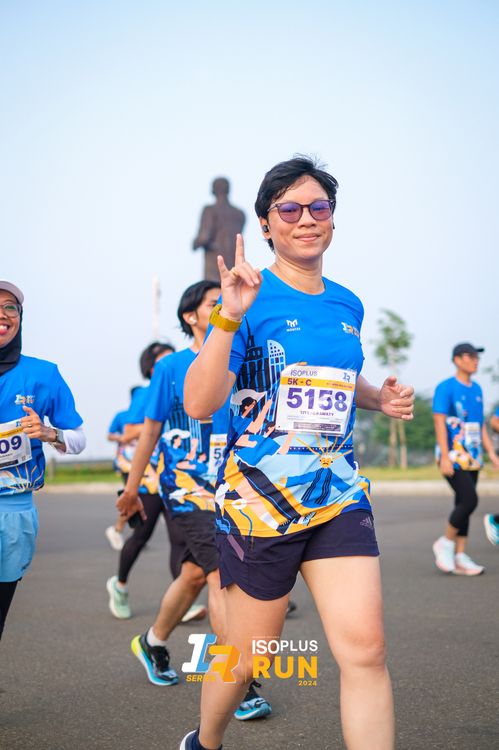 Race photo from ISOPlus Run 2024 Jakarta