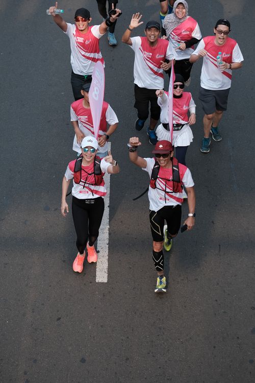 Race photo from Smartfren Run 2024 Vibes