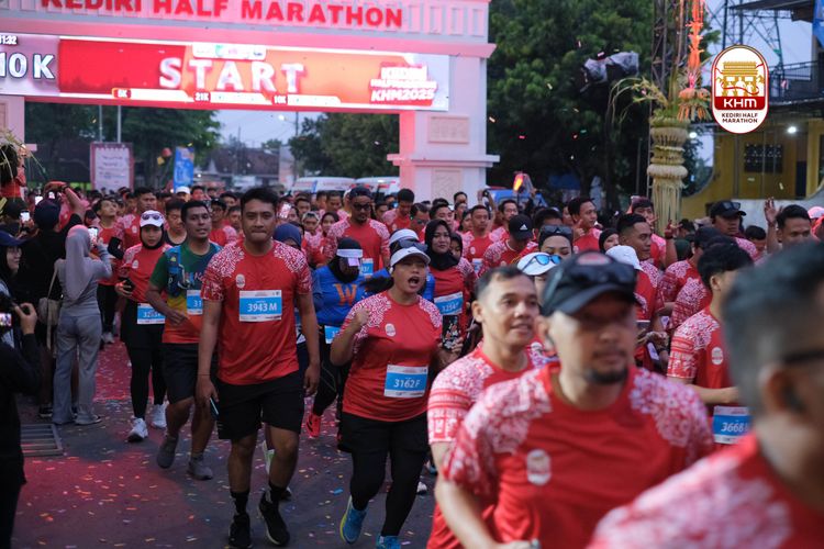 Race photo from Kediri Half Marathon 2025