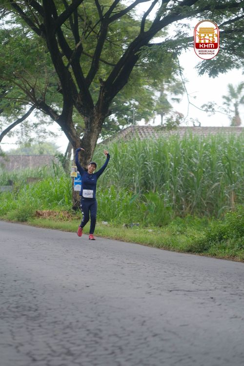 Race photo from Kediri Half Marathon 2025