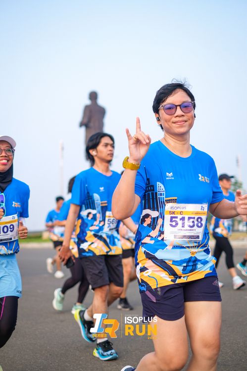 Race photo from ISOPlus Run 2024 Jakarta