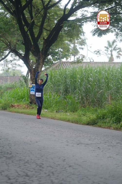 Race photo from Kediri Half Marathon 2025