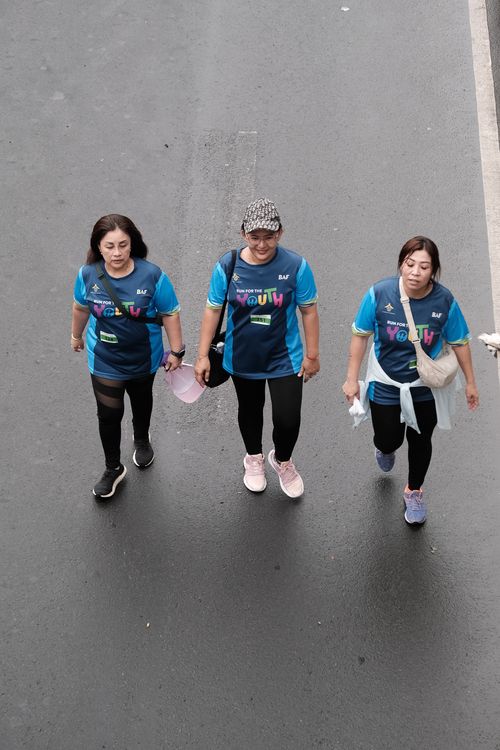 Race photo from Road to BAF Lions Run 2024