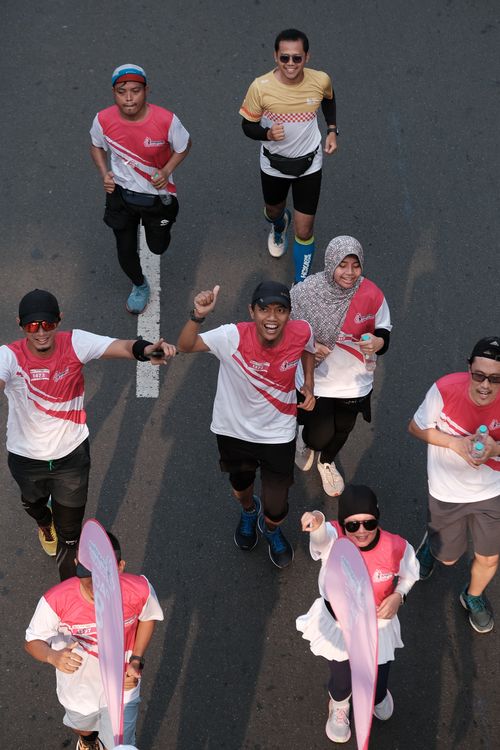 Race photo from Smartfren Run 2024 Vibes