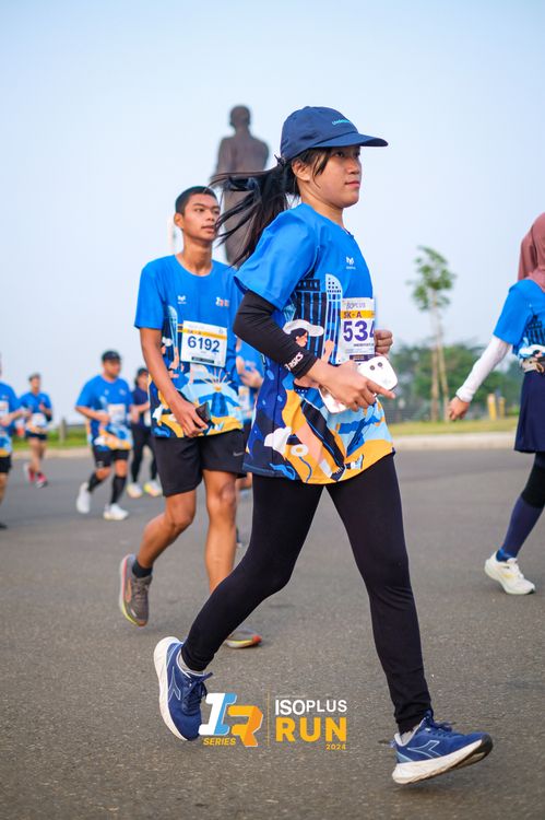 Race photo from ISOPlus Run 2024 Jakarta