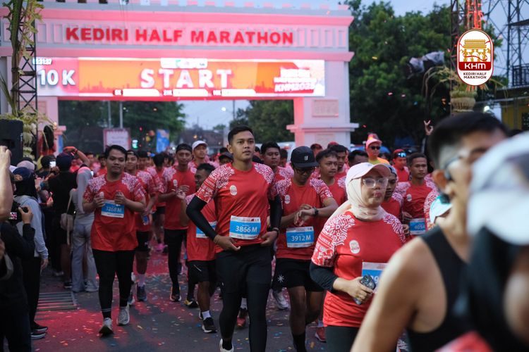 Race photo from Kediri Half Marathon 2025