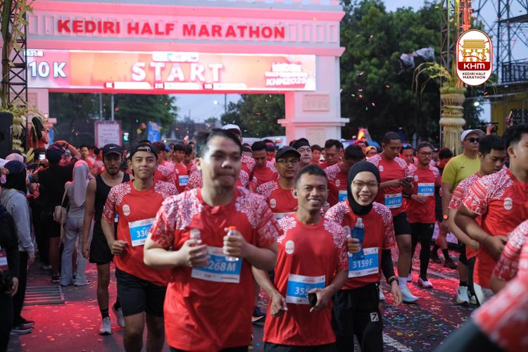 Race photo from Kediri Half Marathon 2025
