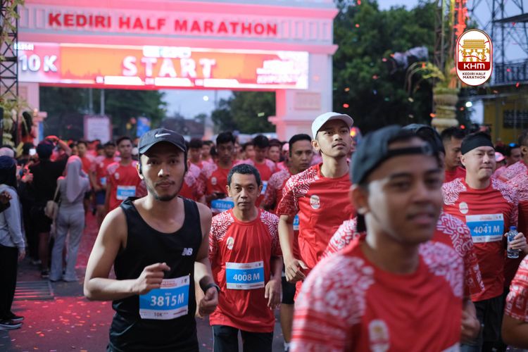 Race photo from Kediri Half Marathon 2025