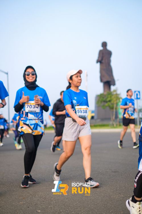 Race photo from ISOPlus Run 2024 Jakarta