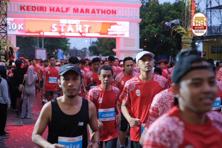 Race photo from Kediri Half Marathon 2025