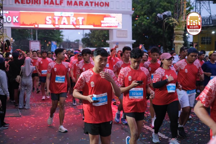 Race photo from Kediri Half Marathon 2025