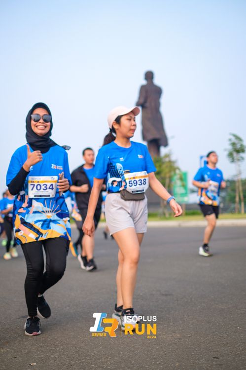 Race photo from ISOPlus Run 2024 Jakarta
