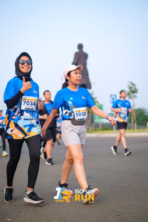 Race photo from ISOPlus Run 2024 Jakarta