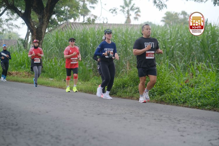 Race photo from Kediri Half Marathon 2025