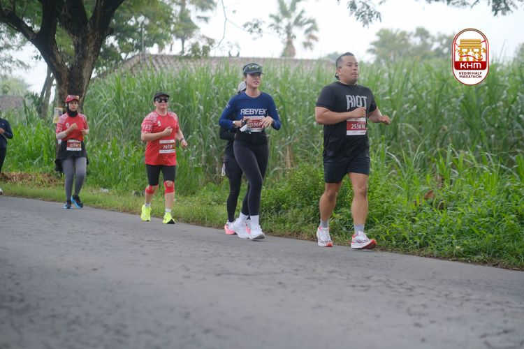 Race photo from Kediri Half Marathon 2025