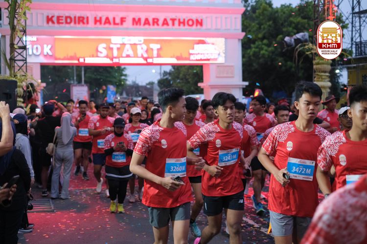 Race photo from Kediri Half Marathon 2025