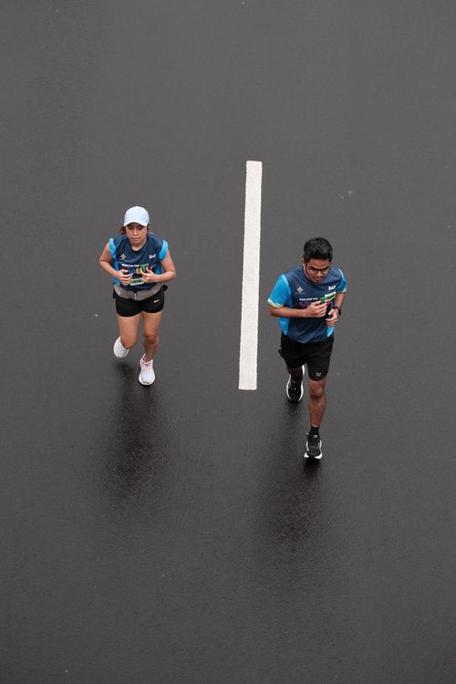 Race photo from Road to BAF Lions Run 2024