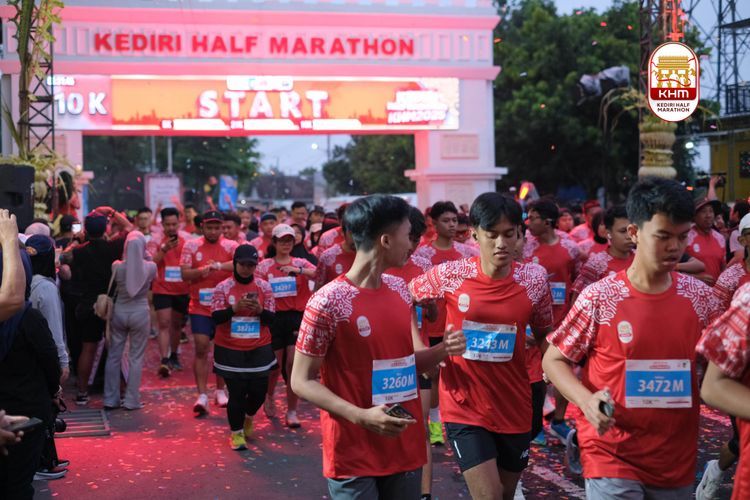 Race photo from Kediri Half Marathon 2025